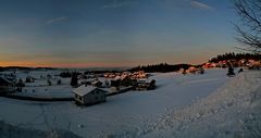 Abendzauber in den Bergen