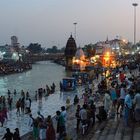 Abendzeremonie in Haridwar 