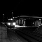 Abendzug am Morteratsch-Gletscher SW