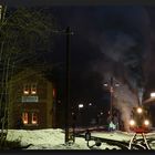 Abendzug auf der Pressnitztalbahn