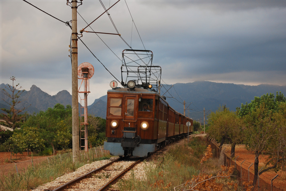 Abendzug nach Palma