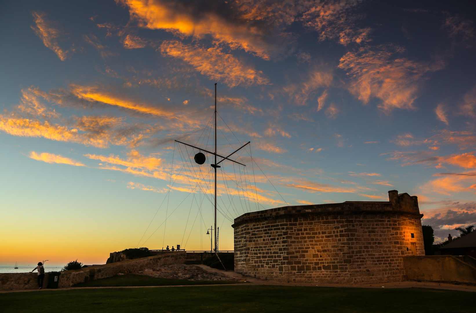 Abenhimmel in Fremantle