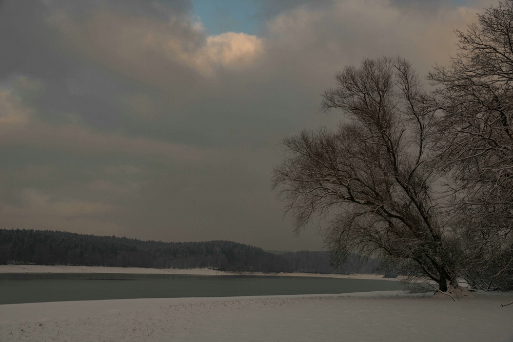 Abenspaziergang am Hevebecken der Möhnetalsperre # 07