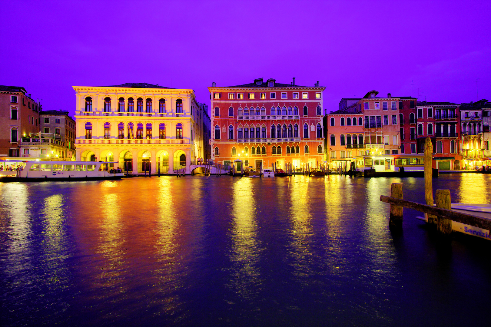 Abenstimmung am Canale Grande