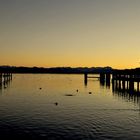 Abenstimmung am Starnberger See