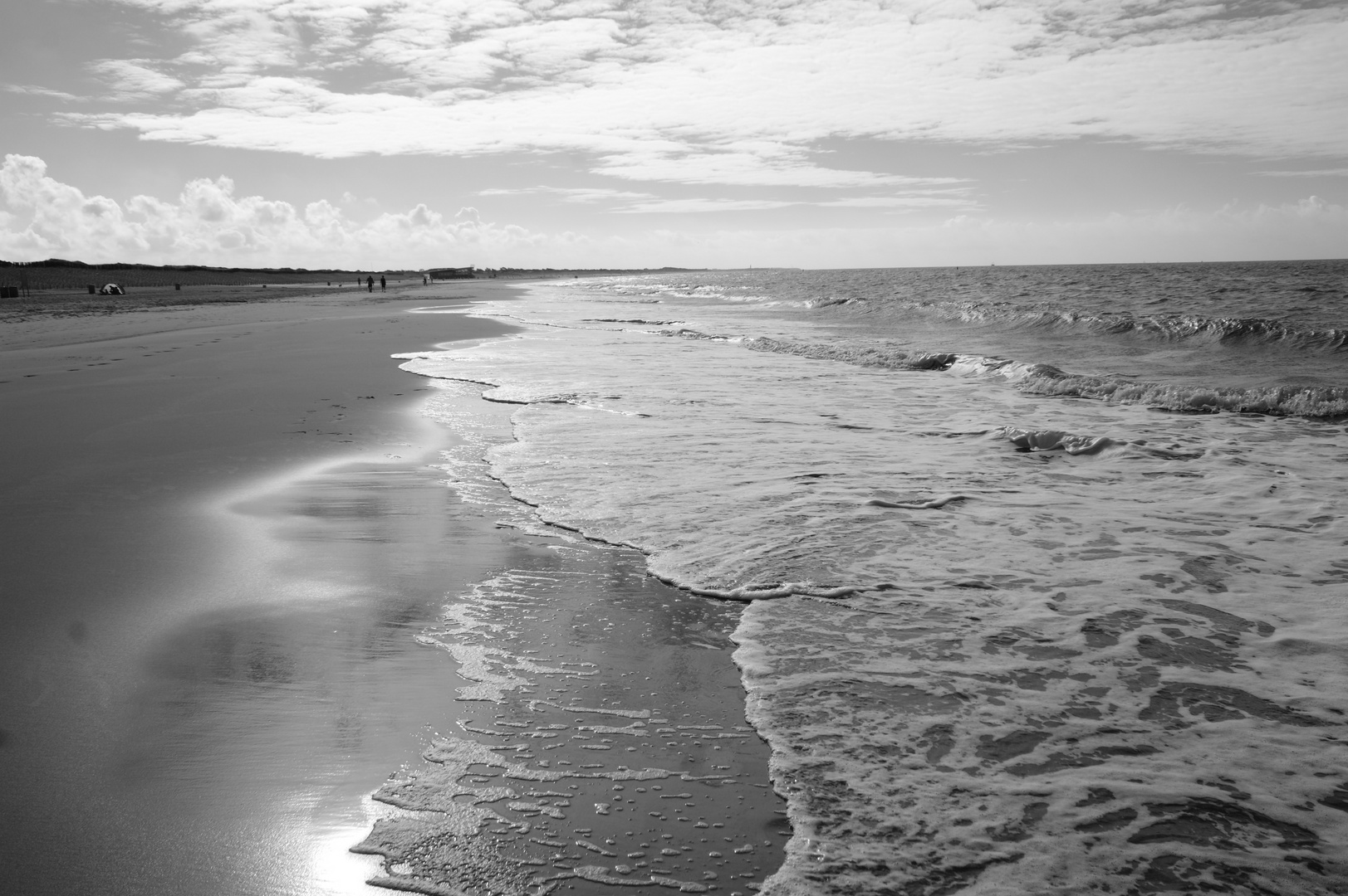 Abenstimmung am Strand