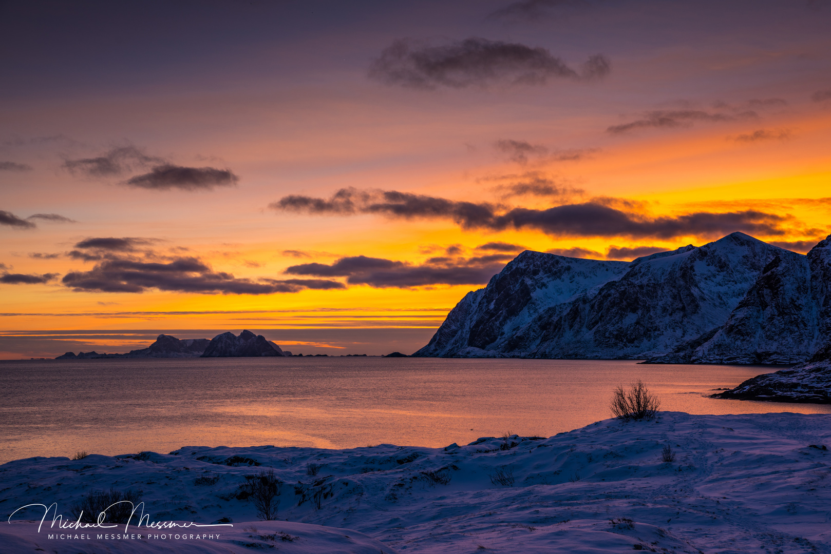 Abenstimmung auf den Lofoten