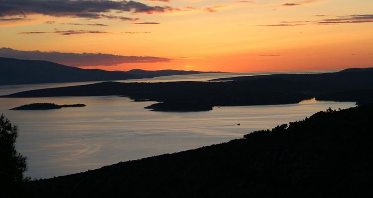 Abenstimmung auf der Insel Hvar