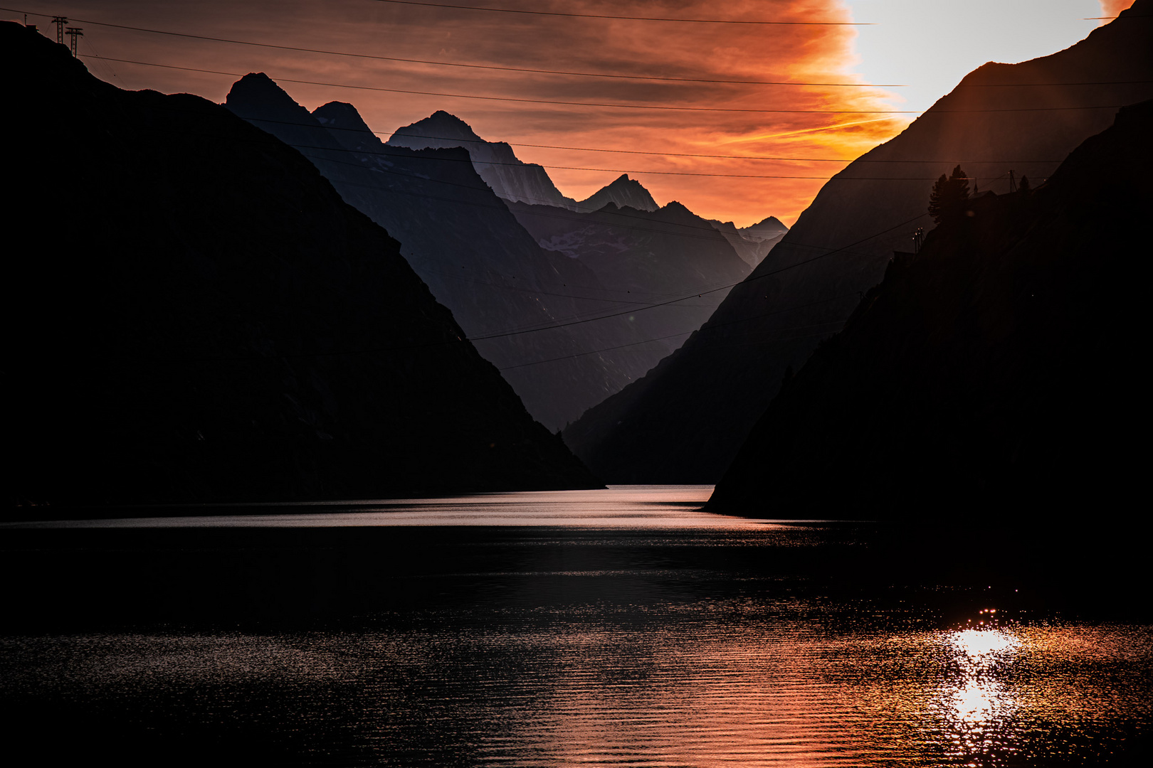 Abenstimmung Grimsel Stausee