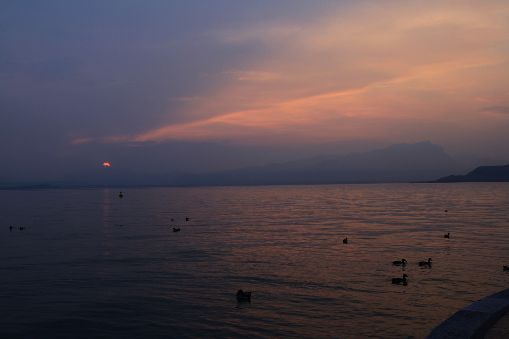 Abenstimmung in Lazise