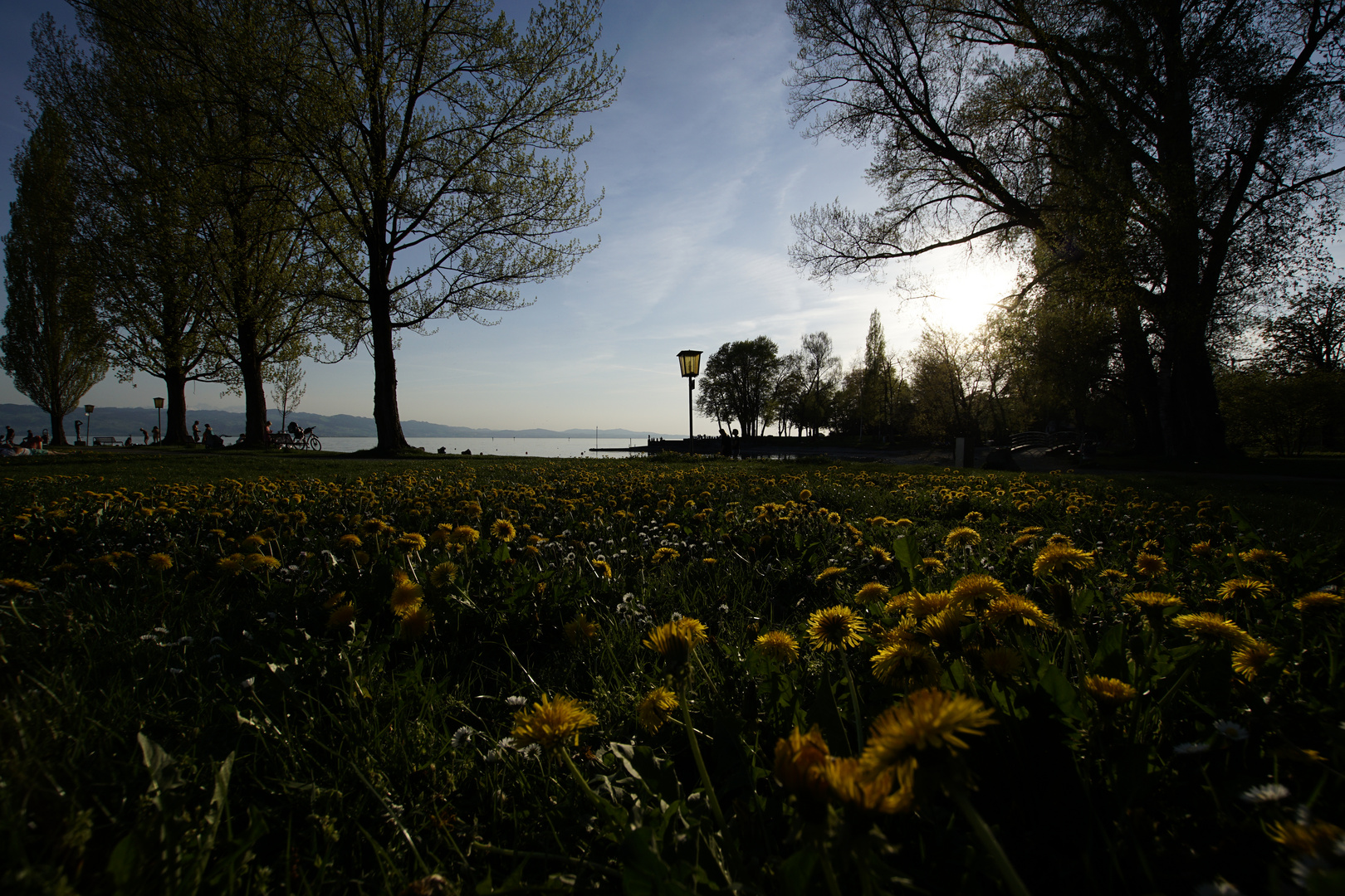 Abenstimmung in Wasserburg am Bodensee