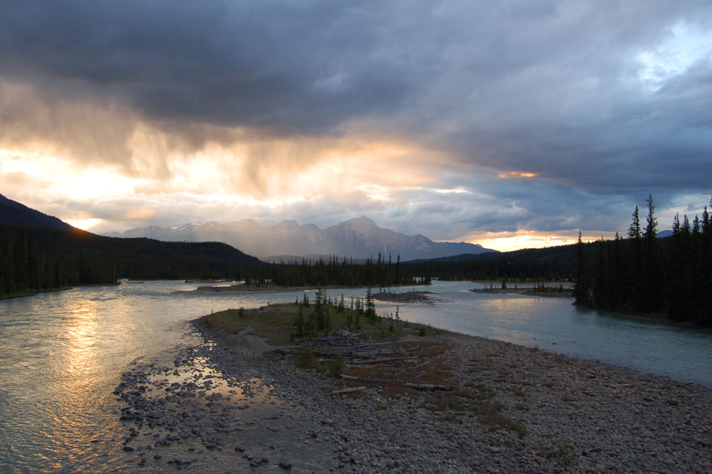 Abenstimmung Jasper Nationalpark