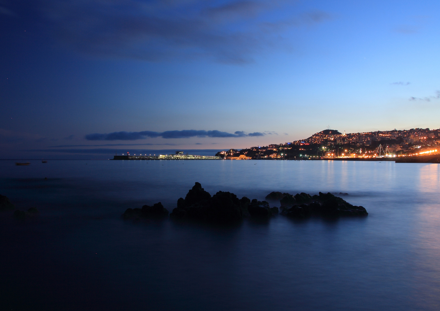 Abenstimmung über Funchal