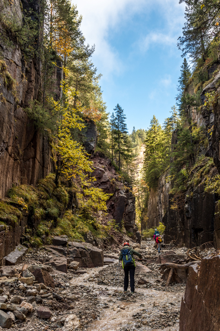 Abenteuer Bletterbachschlucht