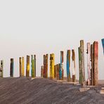 Abenteuer Ruhrgebiet - Totems auf der Halde Haniel #niederrheinfoto