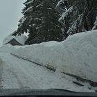 Abenteuerliche Anreise (aber der Allrad wühlte sich überall durch)...