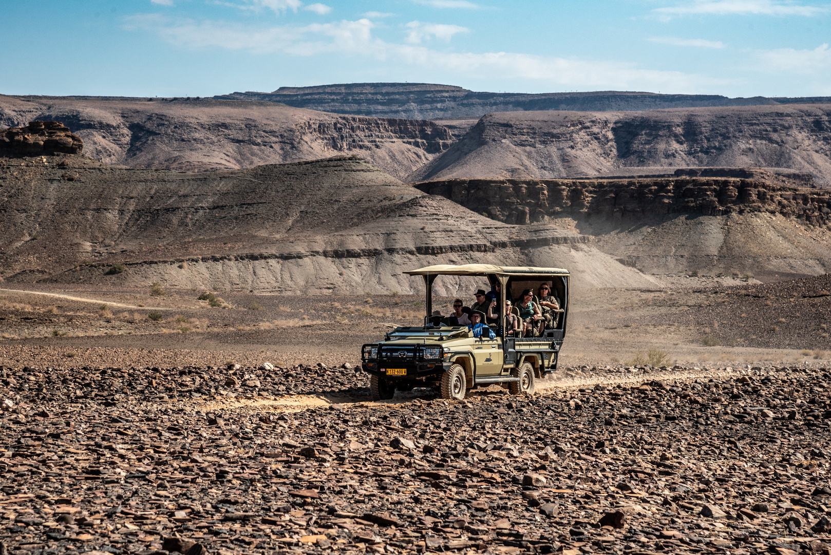 abenteuerliche Fahrt in den Fish-River-Canyon