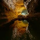 Abenteuerliche Lavahöhle Cueva los Verdes 