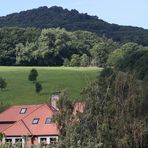 Aber schöner Blick zum Zvon auf den letzten Metern des Abstieges