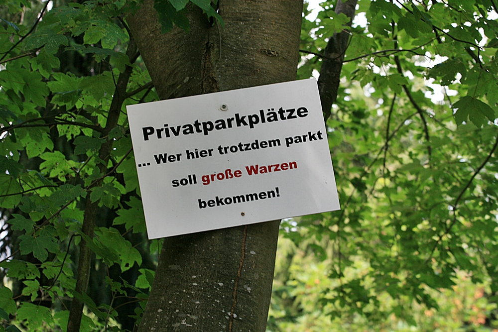 Aber so was von „PRIVAT“