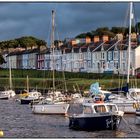 Aberaeron im Abendlicht