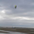 Aberdyfi Beach im Herbst 2008