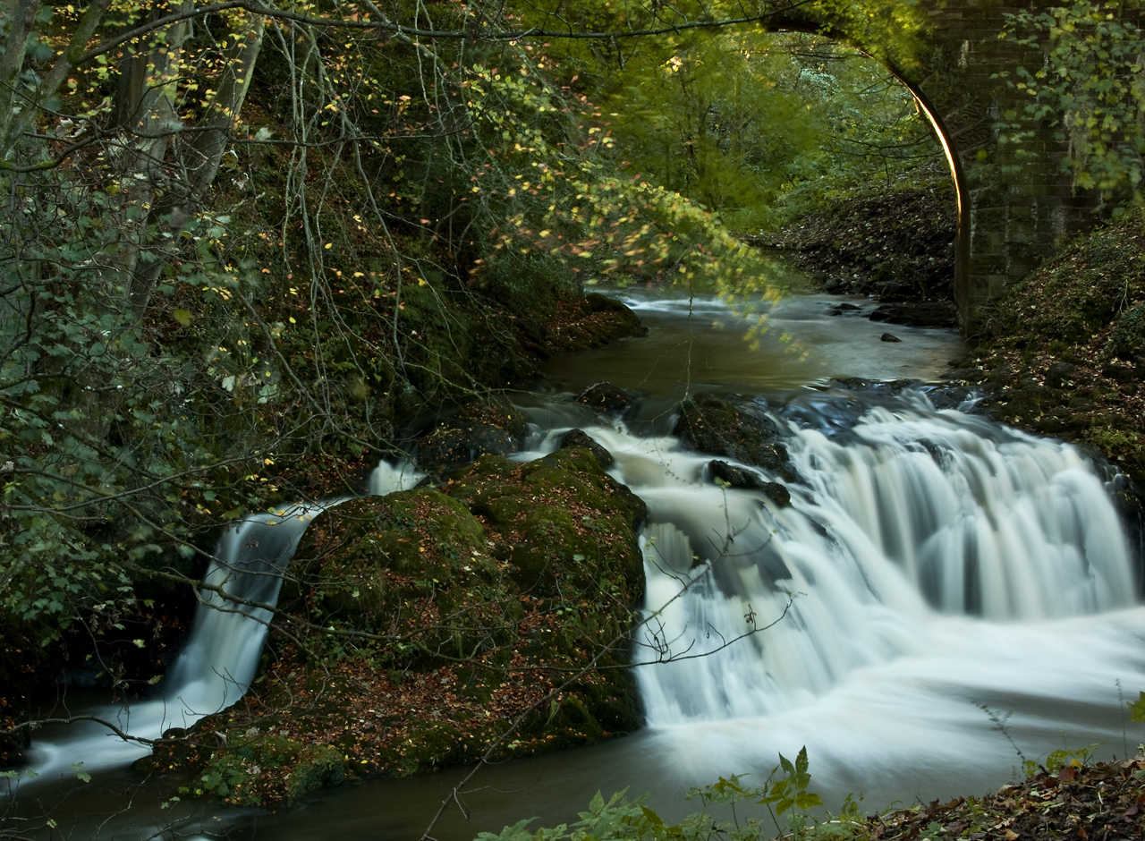 Aberelliot Waterfall and Elliot Water