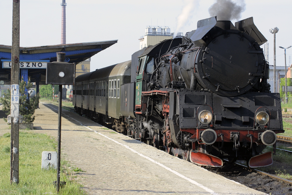 Abfahrbereit in Leszno