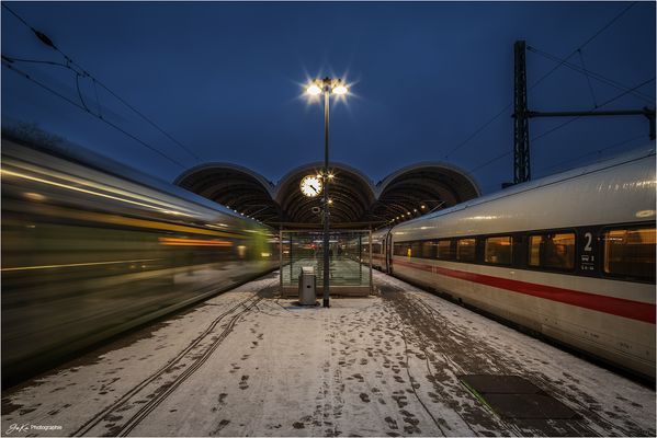 Abfahrt 16:22 Uhr ab Kiel