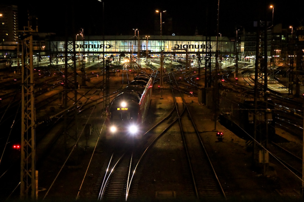 Abfahrt am Weihnachts-Morgen