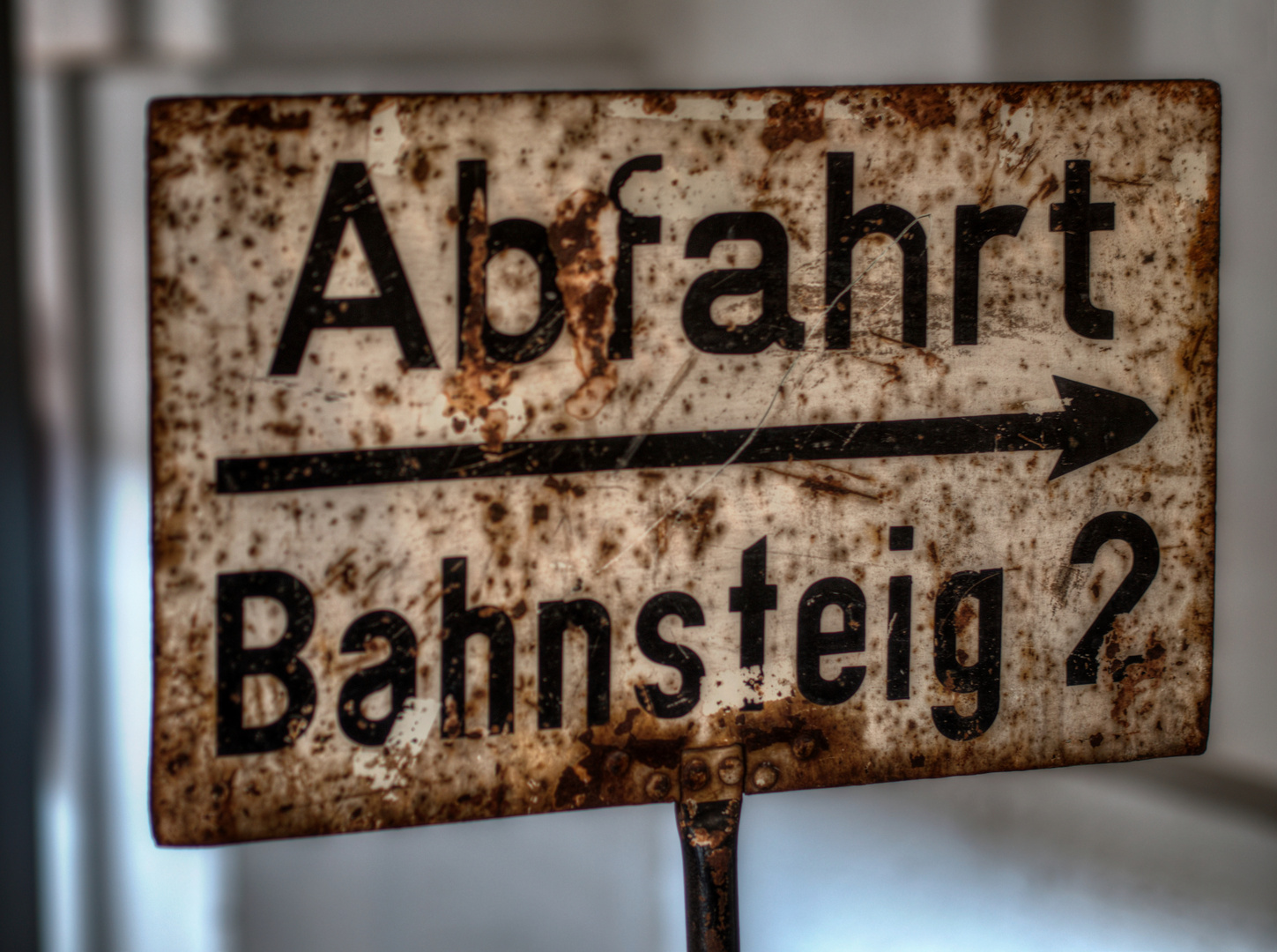 Abfahrt Bahnsteig 2