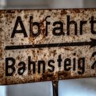 Abfahrt Bahnsteig 2