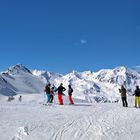 Abfahrt bei Kaiserwetter 