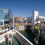 Abfahrt in Friedrichshafen