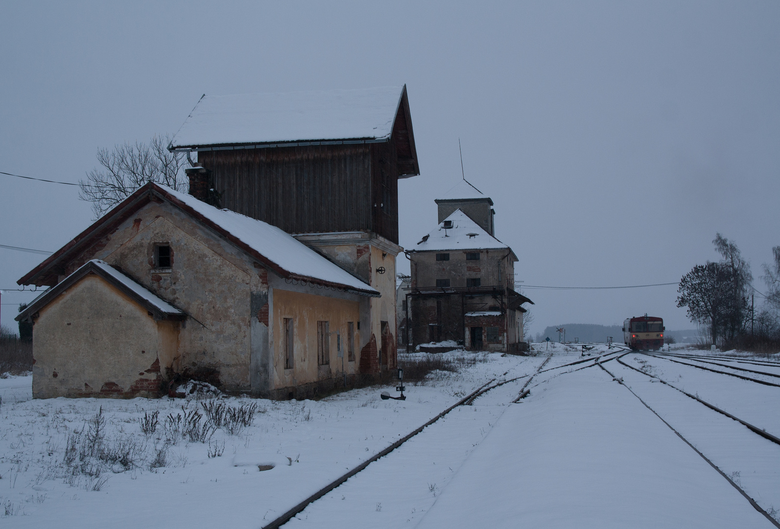 Abfahrt in Stedra .