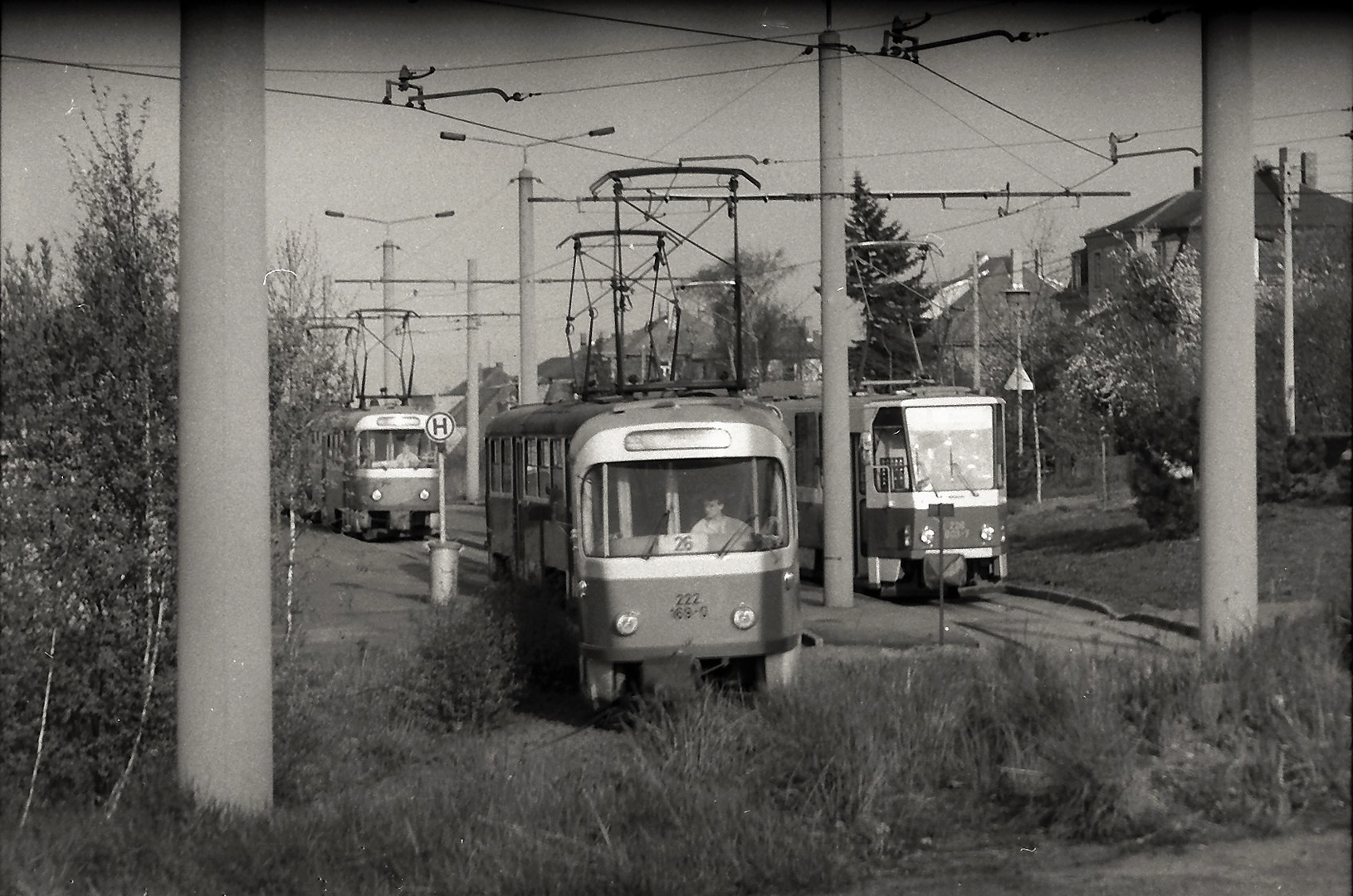 Abfahrt in Zschertnitz .