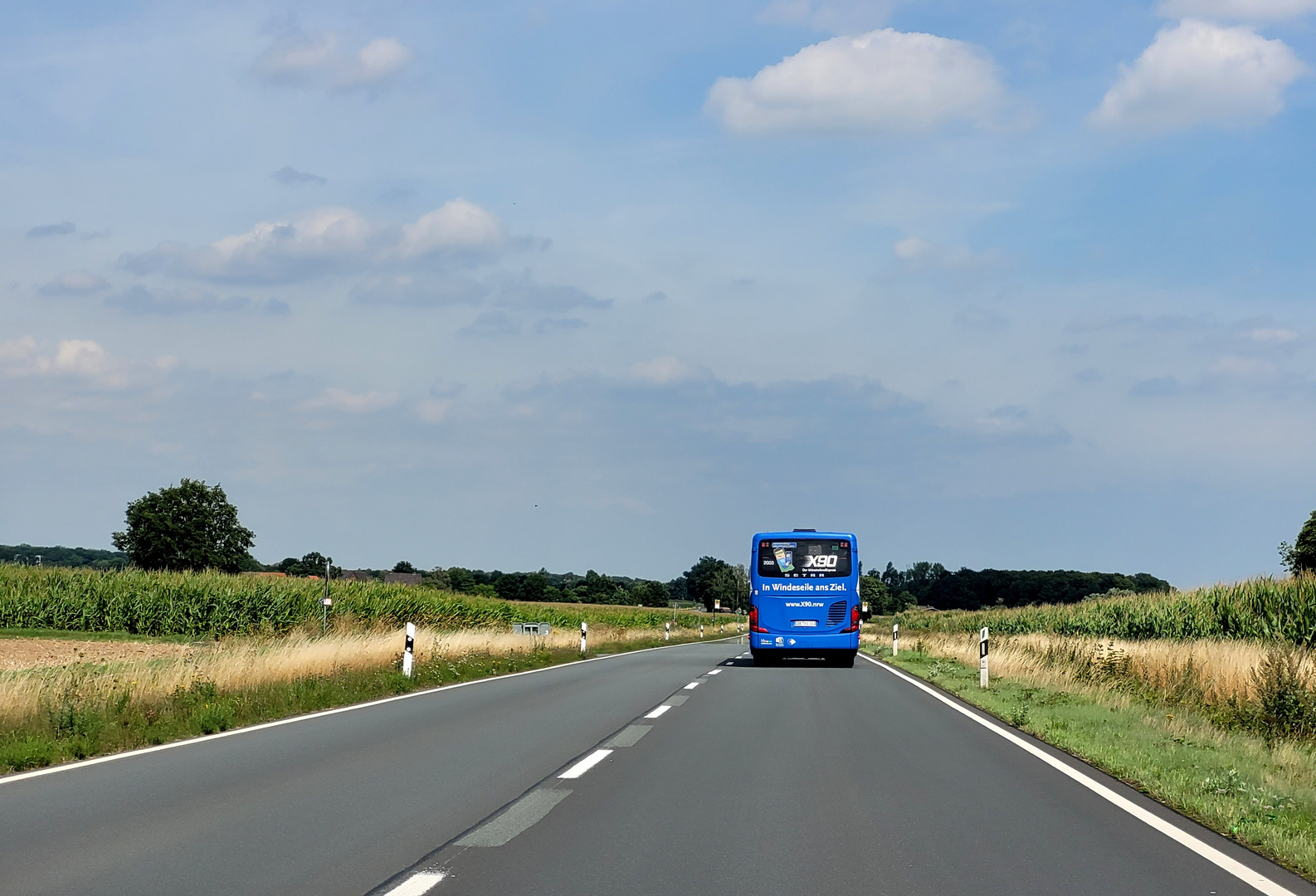 Abfahrt ins Wochenende