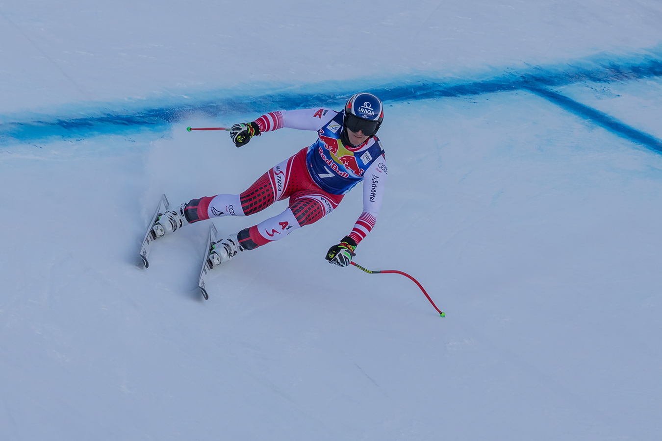 Abfahrt Kitzbühel ...