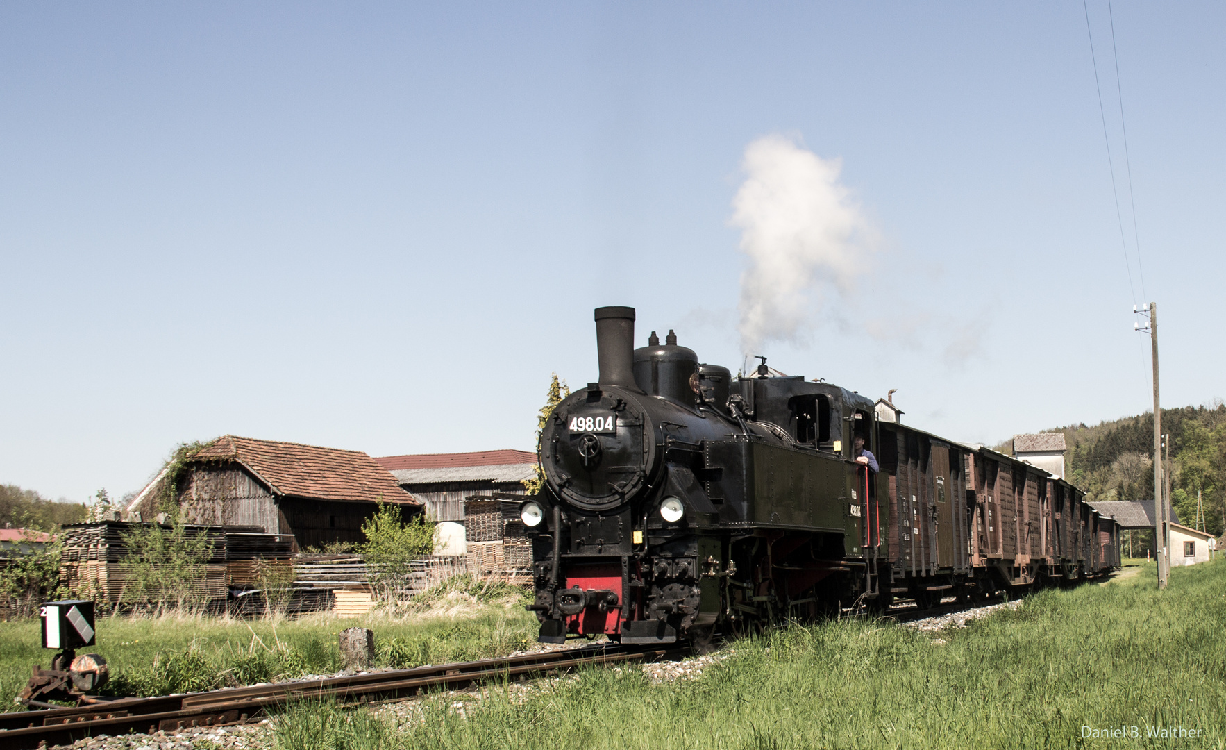 Abfahrt nach Grünburg