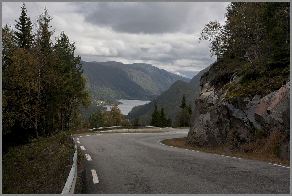 Abfahrt nach Haukeli