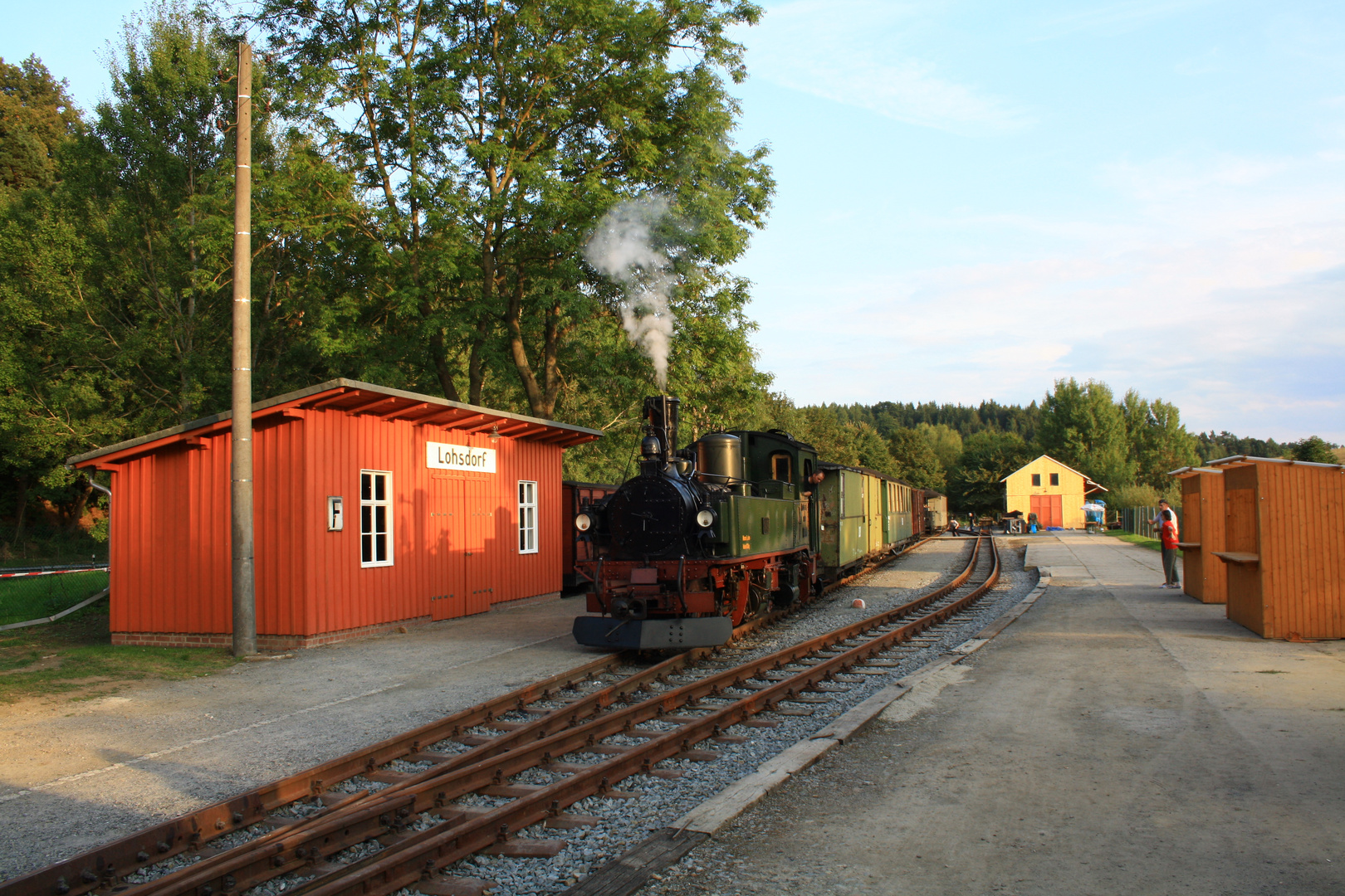 Abfahrt nach Hohnstein