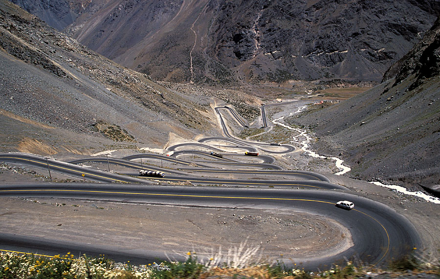 Abfahrt nach Santiago