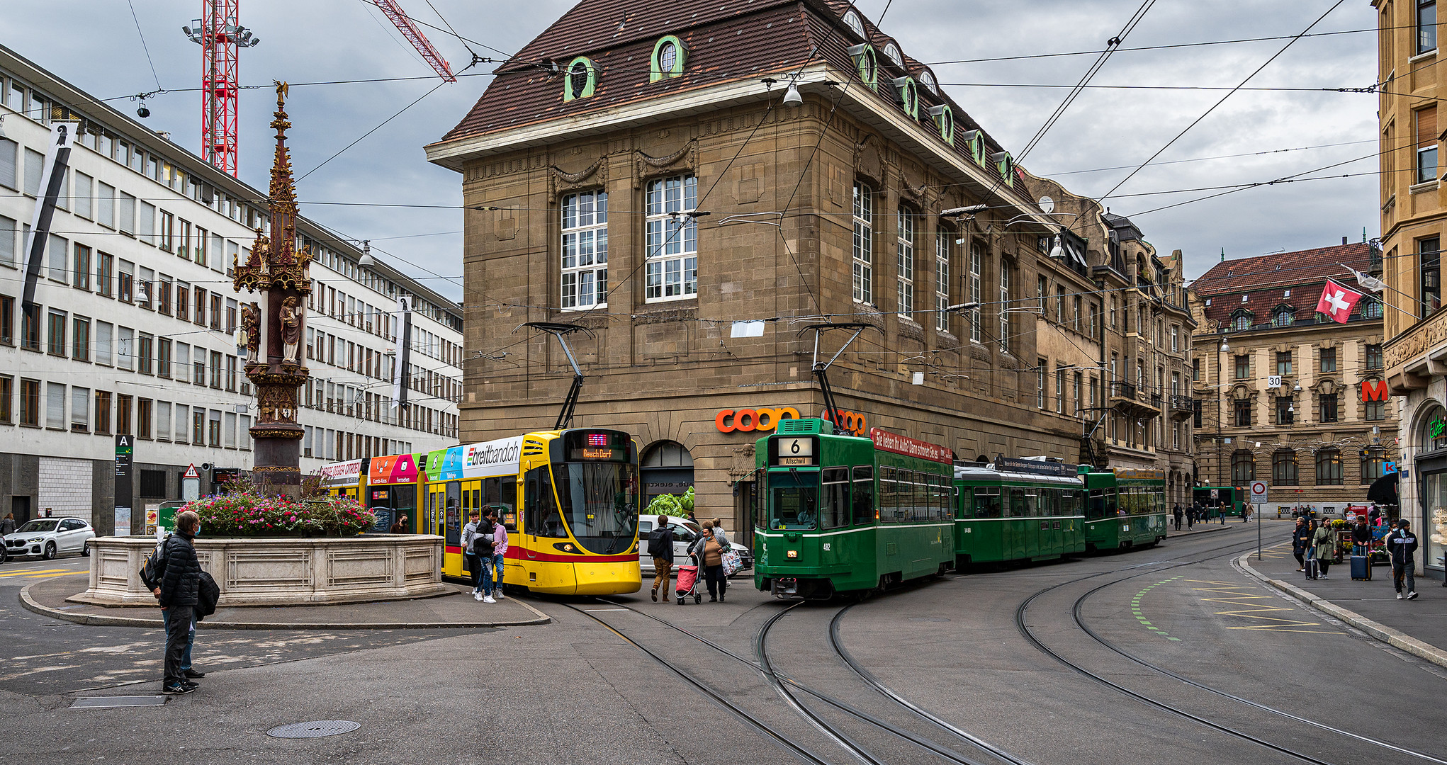 Abfahrt Schifflände / Fischmarkt