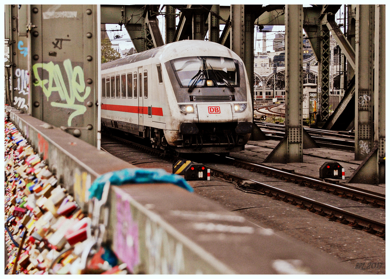 Abfahrt über Deutzer-Brücke