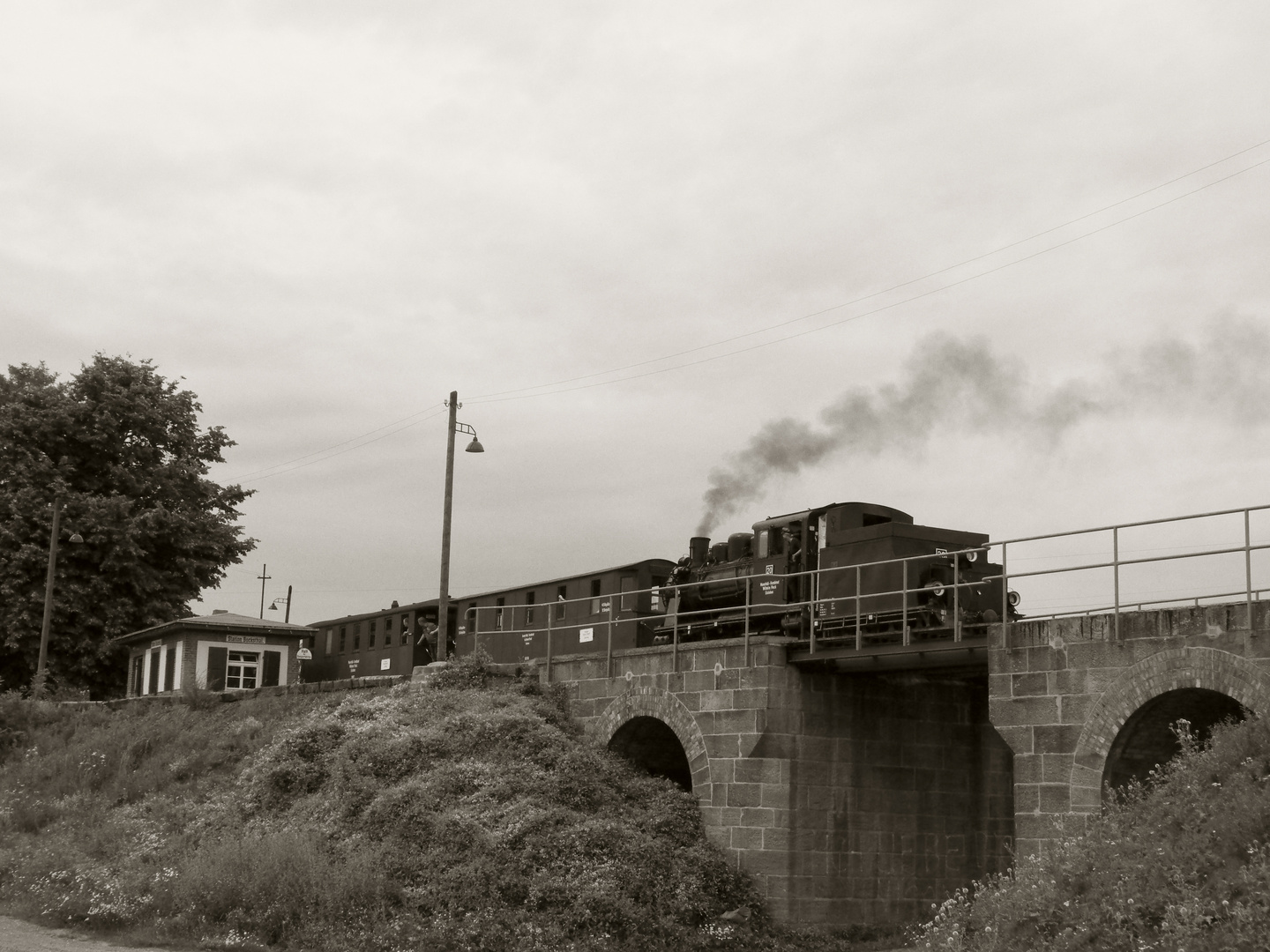 Abfahrt vom Bockstal