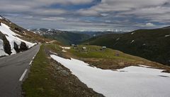 Abfahrt vom Fjell - Hochalm