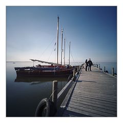 Abfahrt zur Insel