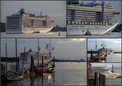 Abfahrt....der "MSC SPLENDIDA"