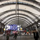 Abfahrtshalle Hauptbahnhof Dresden