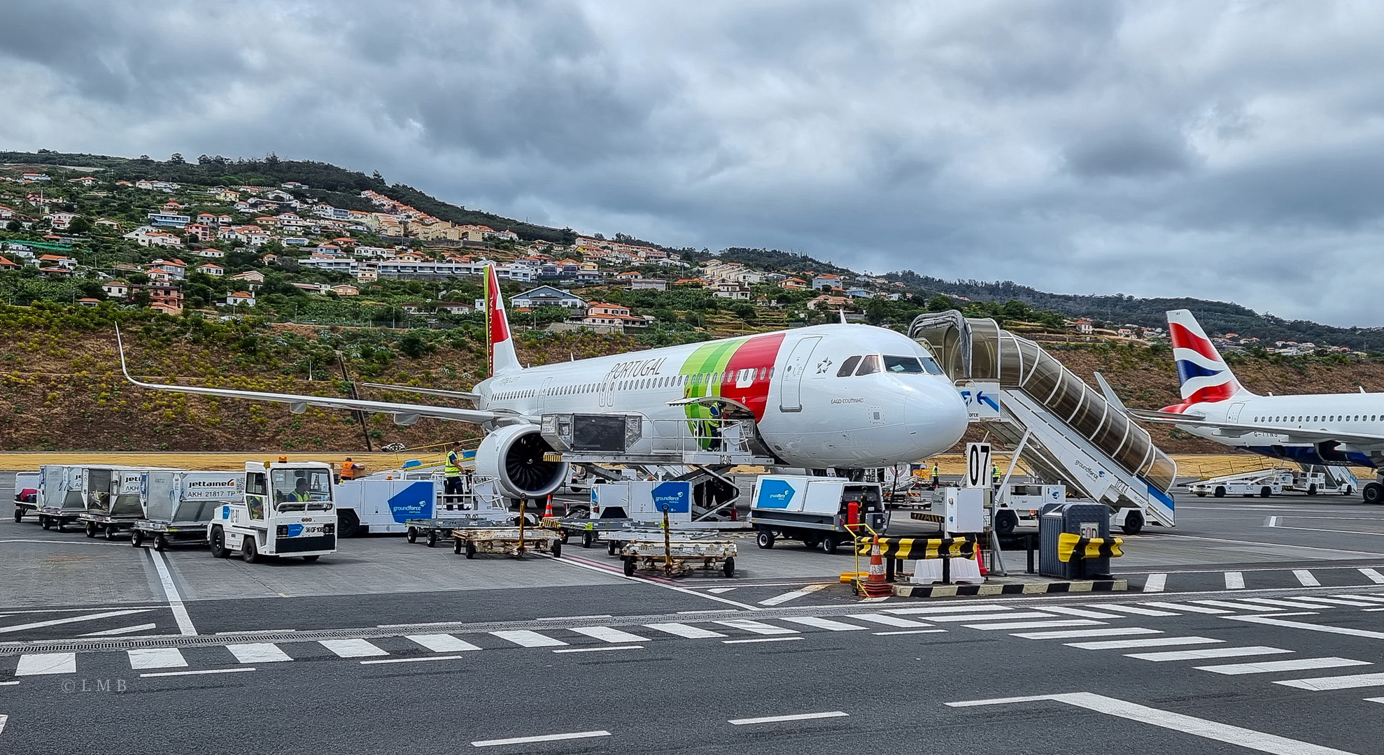 Abfertigung in Funchal